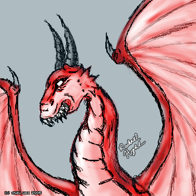 Dragon Doodle by ChibiUsa
