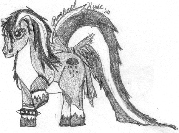 Gothic My little Pony by ChibiUsa