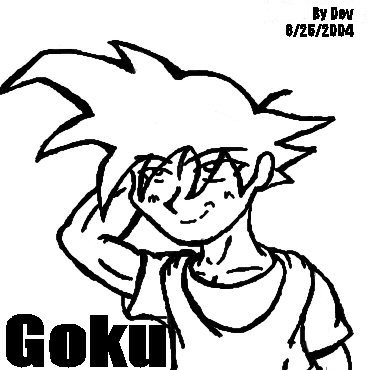 Just a another Goku pic by Chibi_Kid_Buu