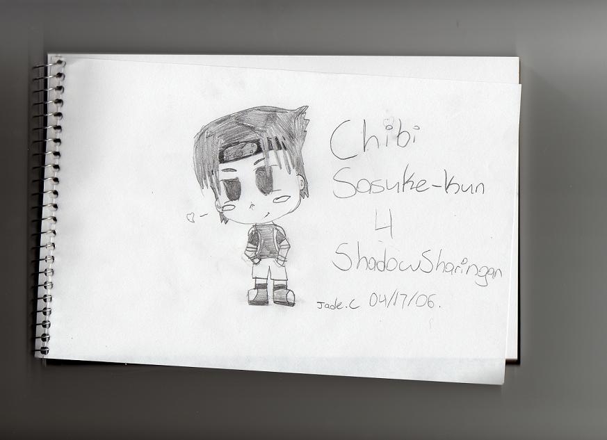Chibi Sasuke for ShadowSharingan by Chibi_Sorceress