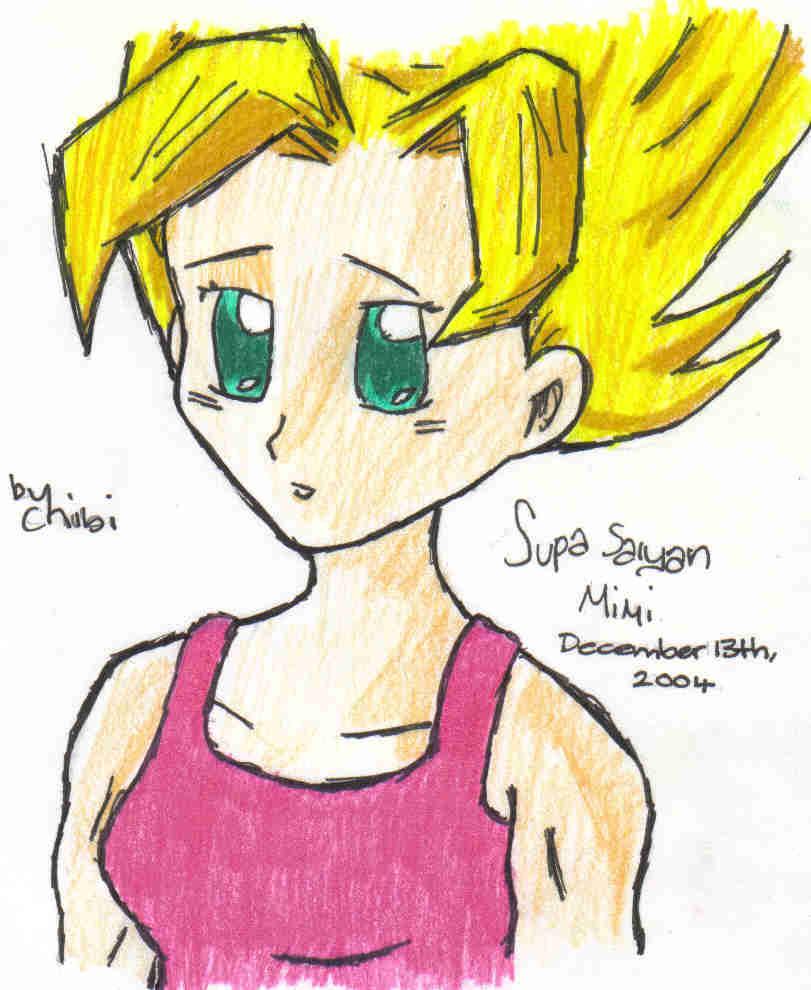 Super Saiyan Mimi by Chibi_Trunks