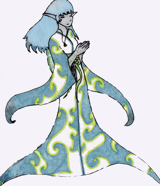 sea goddess by Chibichan