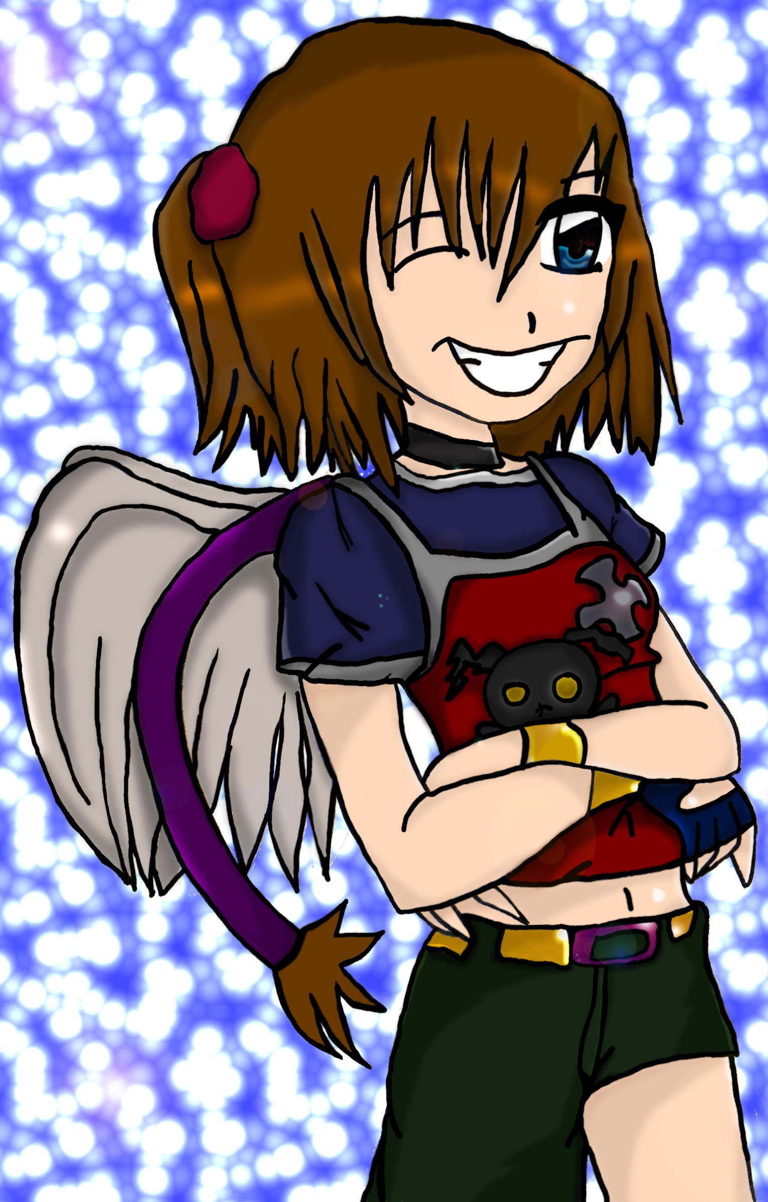 Ahaa me as a KH character by Chibigamergal