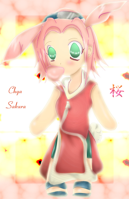 Chya Chibi Sakura by Chibigamergal