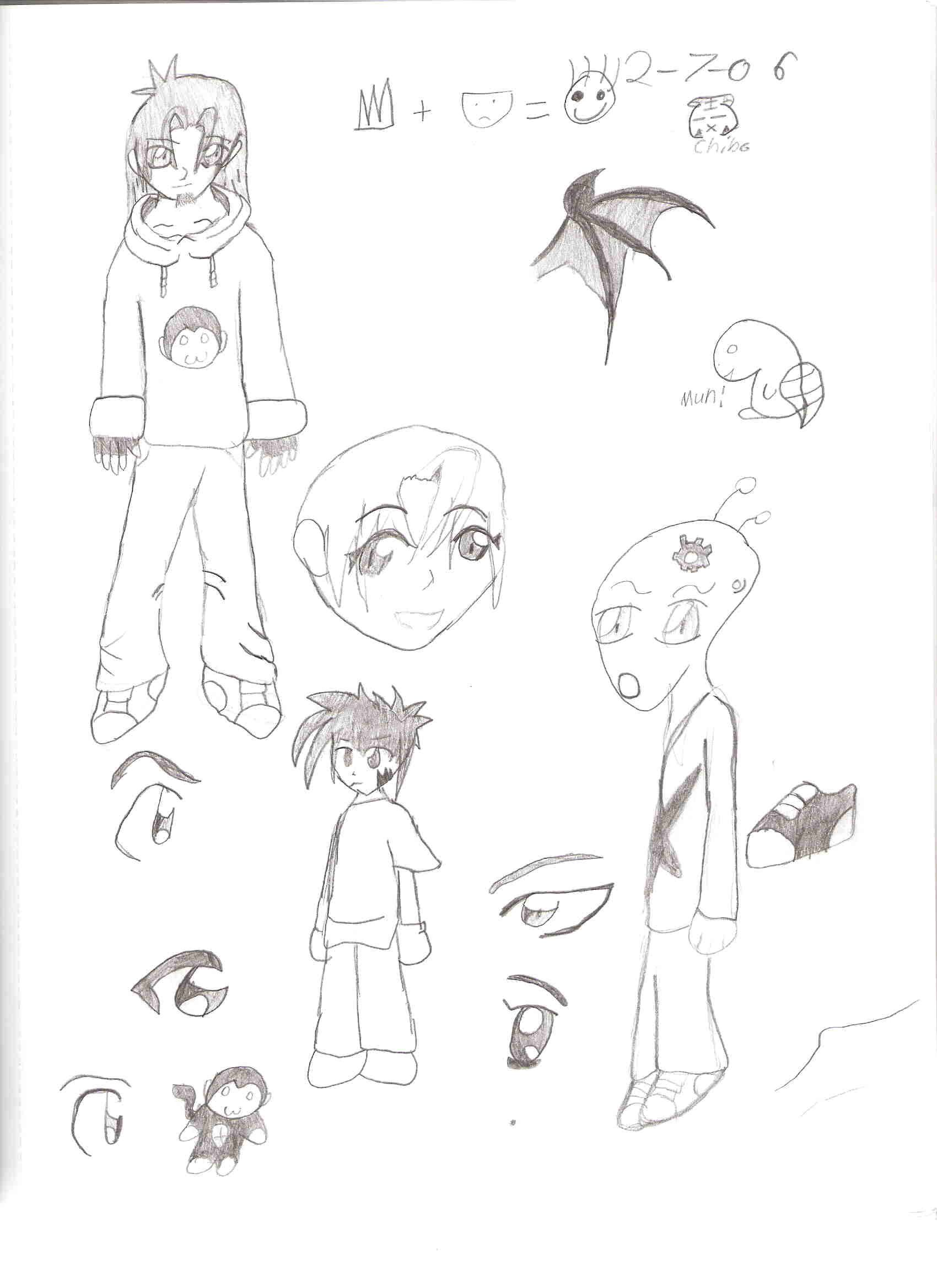 Some cool doodles by Chibo
