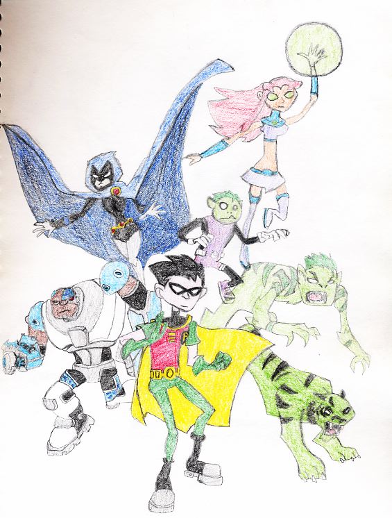 more Teen Titans by Chibodee