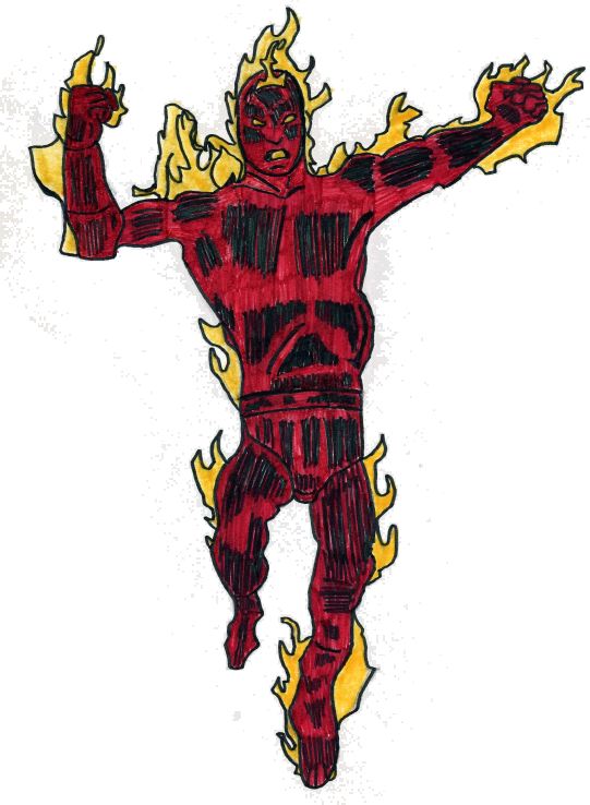 The Human Torch by Chibodee