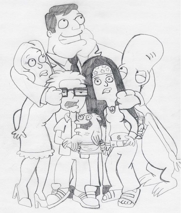 American Dad by Chibodee