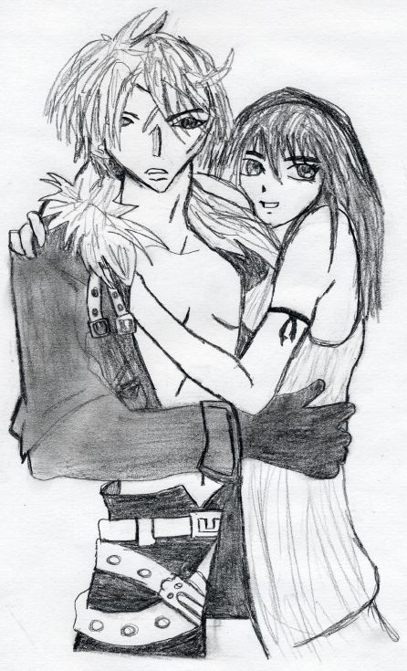 Squall and Rinoa by Chibodee