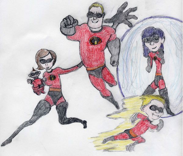 The Incredibles Family by Chibodee
