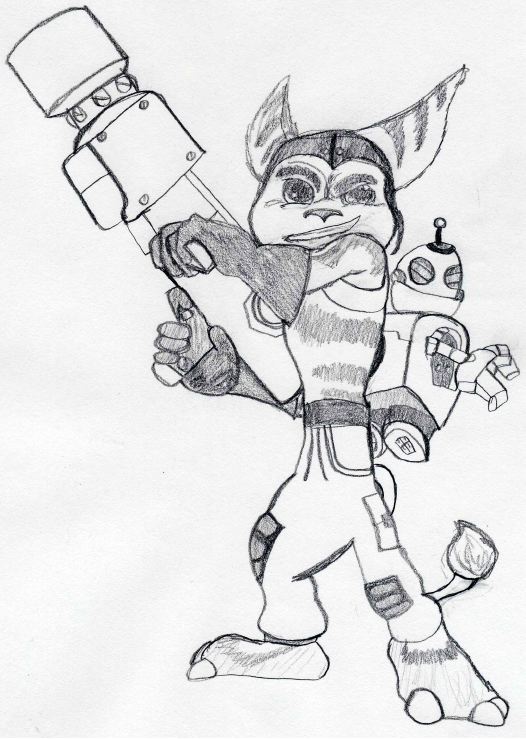 Ratchet and Clank by Chibodee