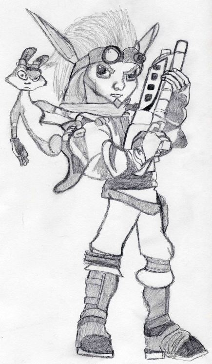 Jak and Daxter by Chibodee