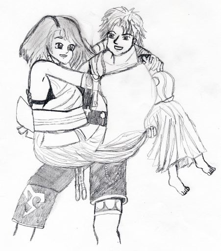 Tidus and Yuna by Chibodee