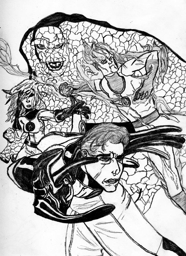 Fantastic Four by Chibodee