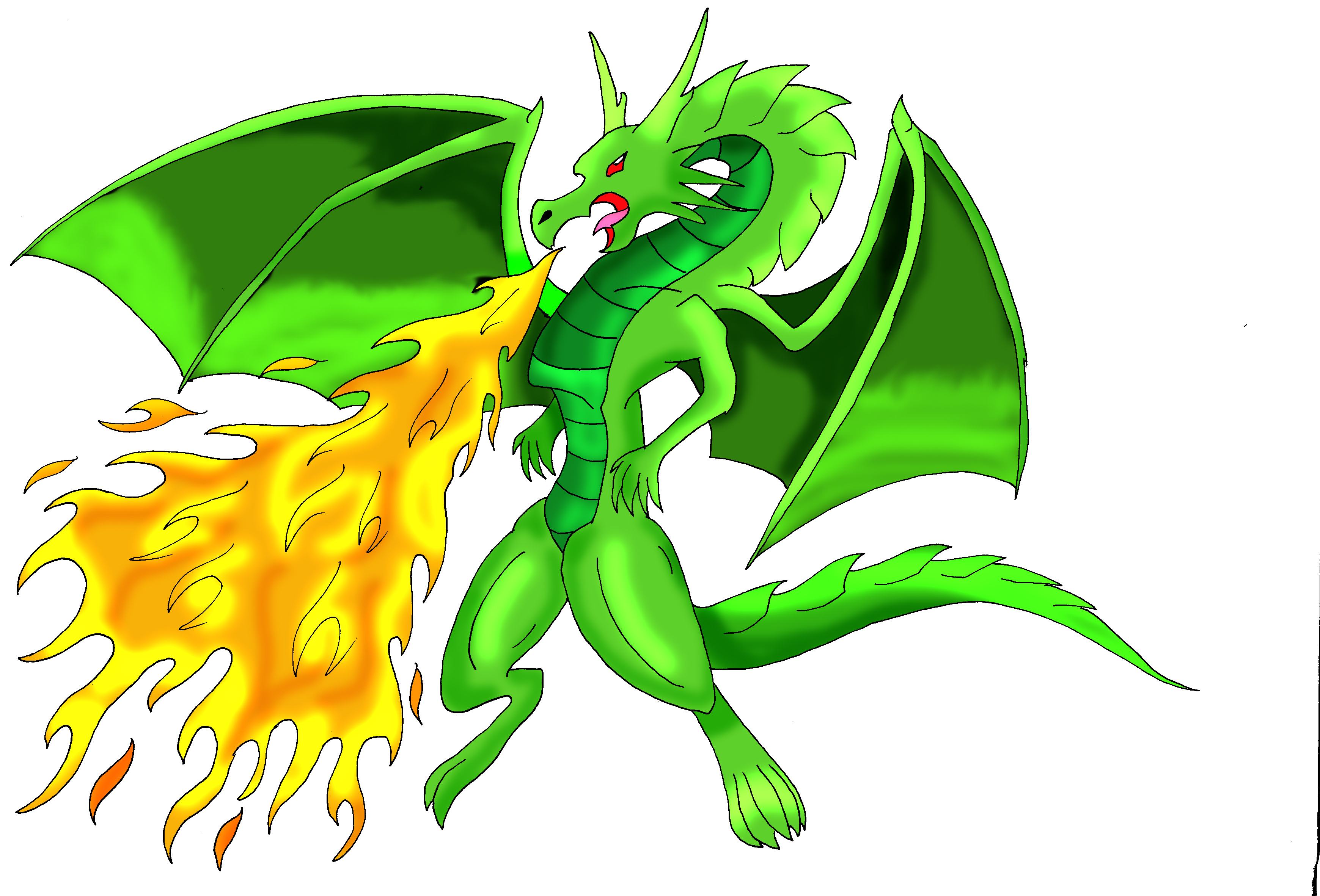 Green Dragon by Chickibo