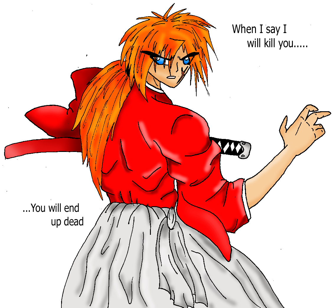 Kenshin- I will kill you by Chickibo