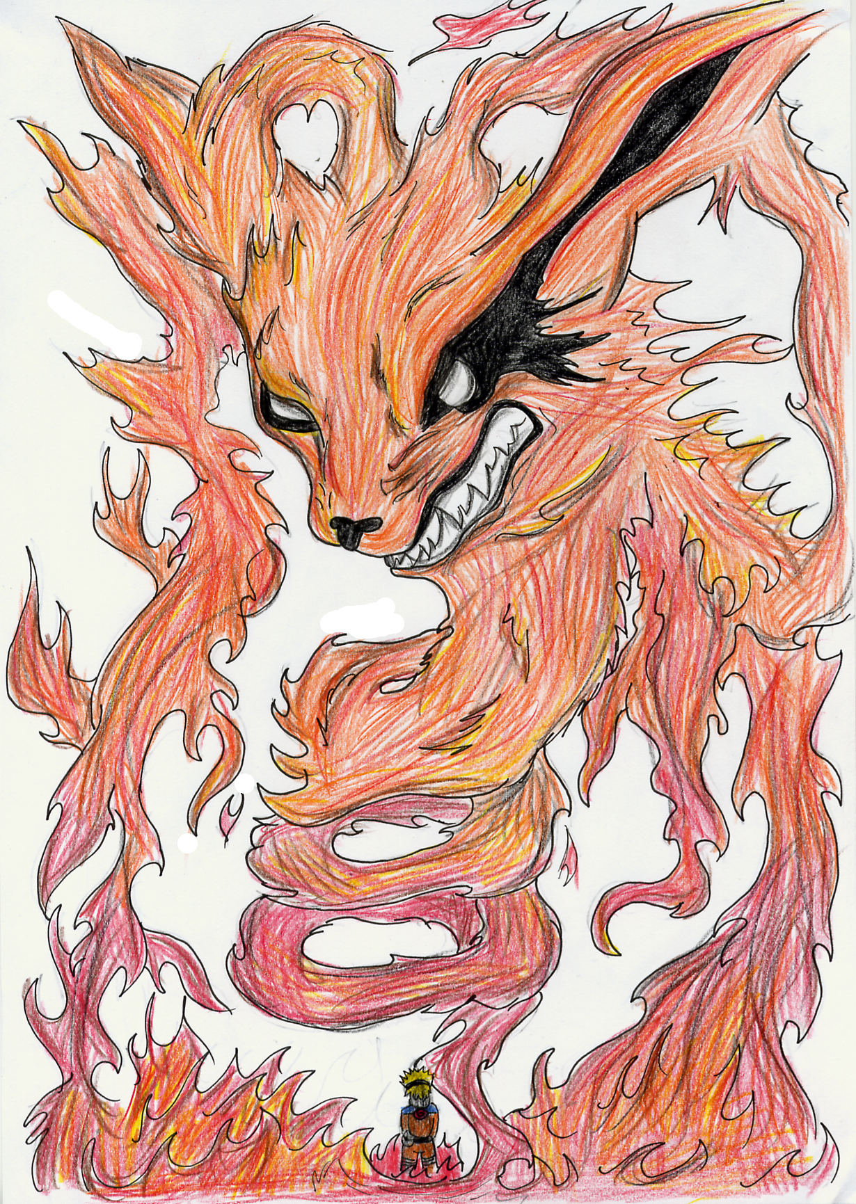 Nine Tailed Fox Spirit by Chickibo