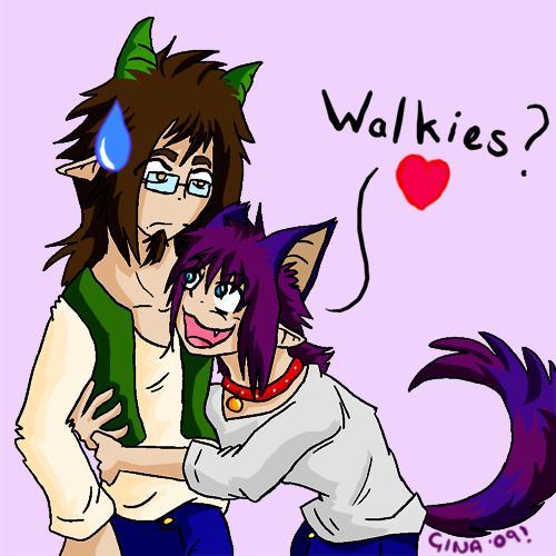 Walkies! by Chickibo