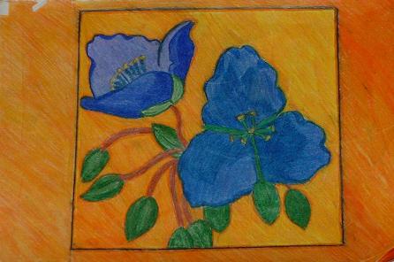 Pretty Blue Flowers by ChiiChan