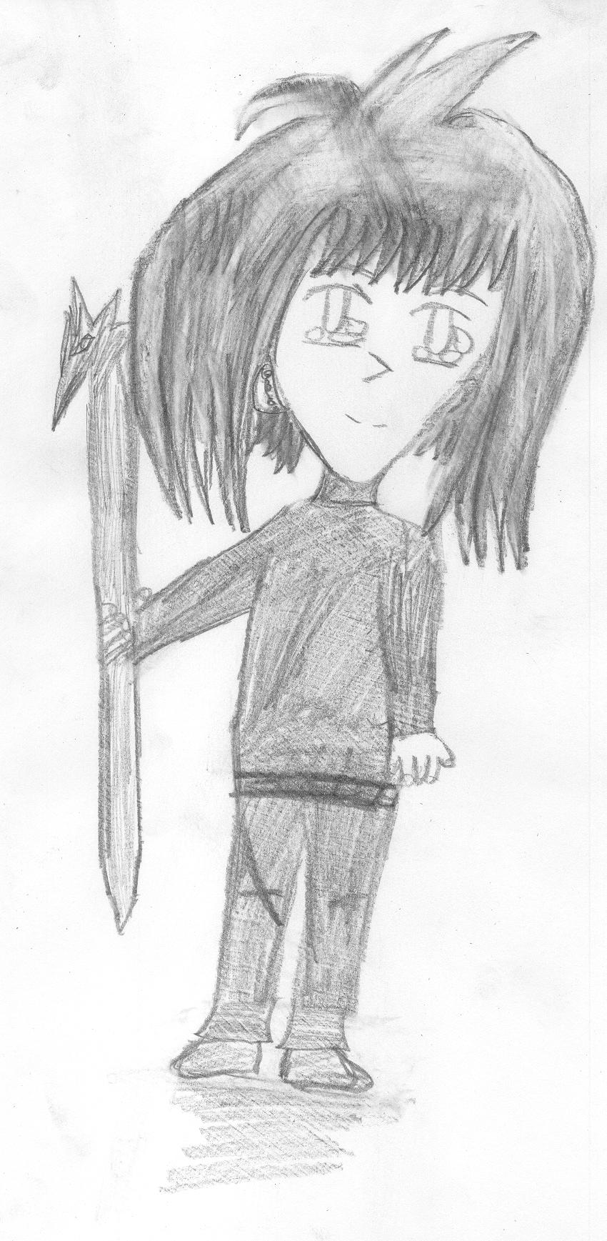 Karo with his wand by Chila