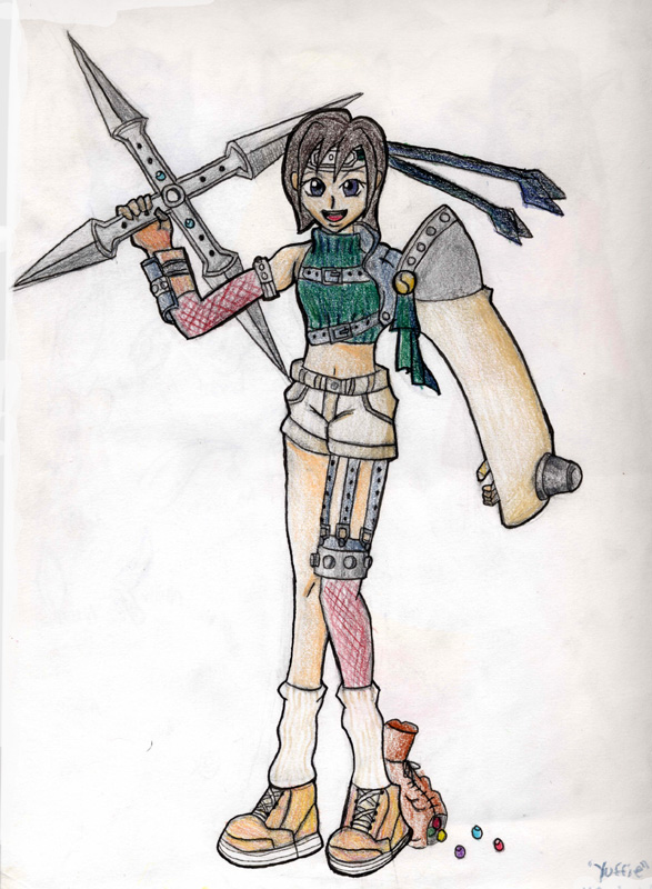 Yuffie- what can I say? by Choco_Chick_87