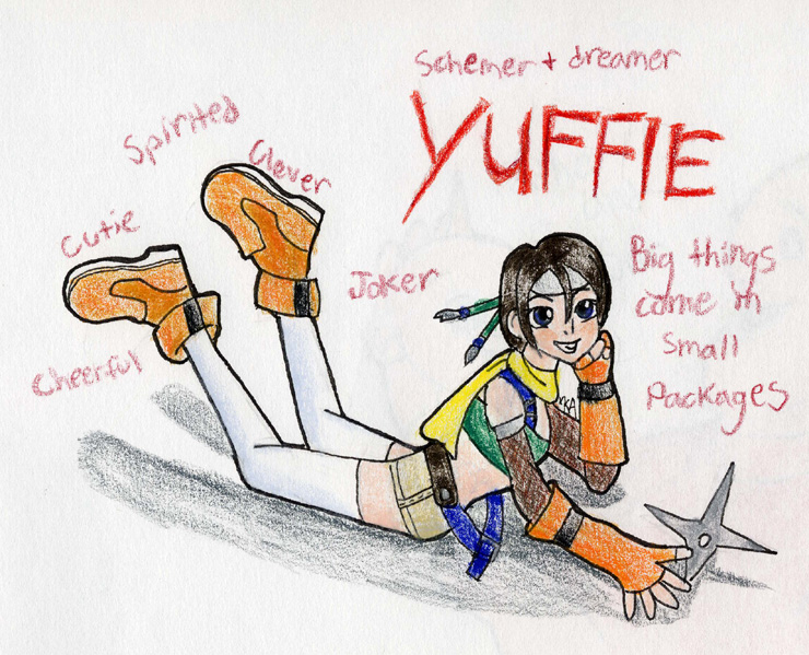 Yuffie (Kingdom Hearts) by Choco_Chick_87
