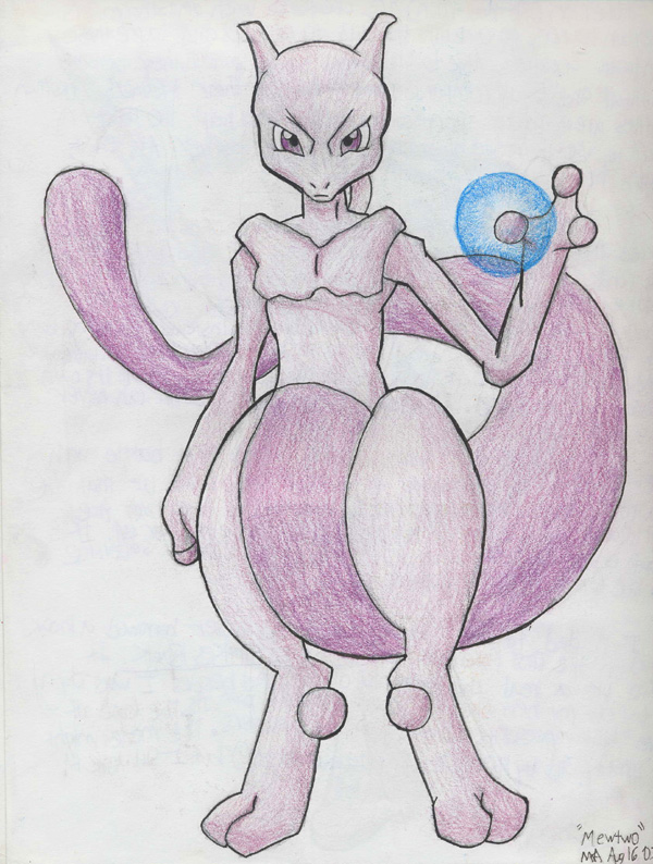 Mewtwo by Choco_Chick_87