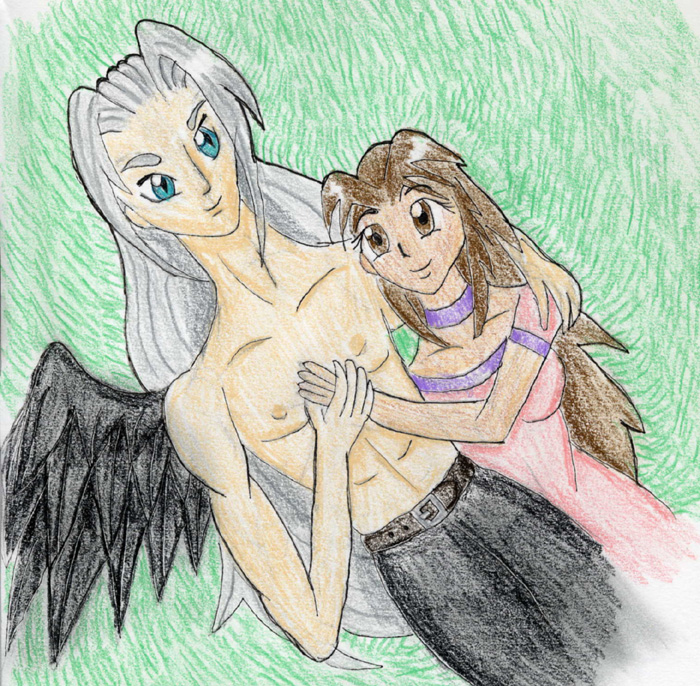 One-Winged Lover (Request for DarkAngelofDoom13) by Choco_Chick_87