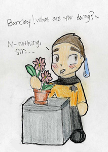 Barclay With a Plant-- Request for Klink by Choco_Chick_87