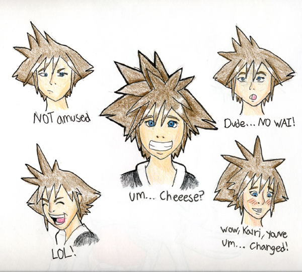 More Sora Expressions by Choco_Chick_87