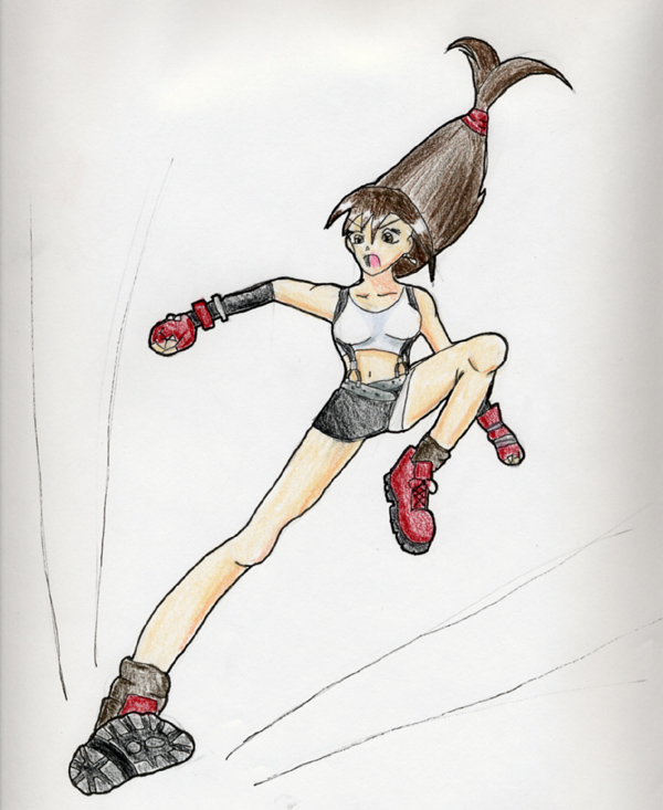 Tifa (contest entry) by Choco_Chick_87