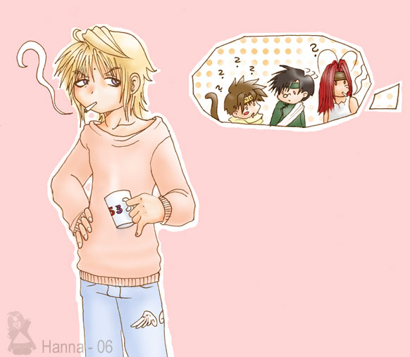Sanzo's day off by ChocolateCappuccino