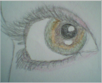 Closeup of Blended Eye by ChocolateCoke