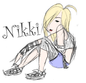 Nikki - Colored pen sketch by ChocolateSkulls