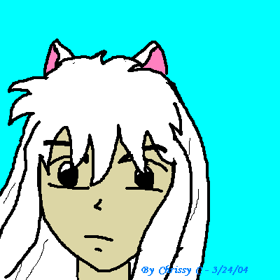 Inuyasha ][ Ms Paint ][ *Requested By Kristefur* by ChrissyC