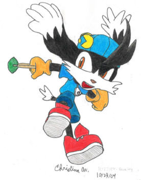 Request: *gasps* It's Klonoa! by Christina_the_Goldenfox
