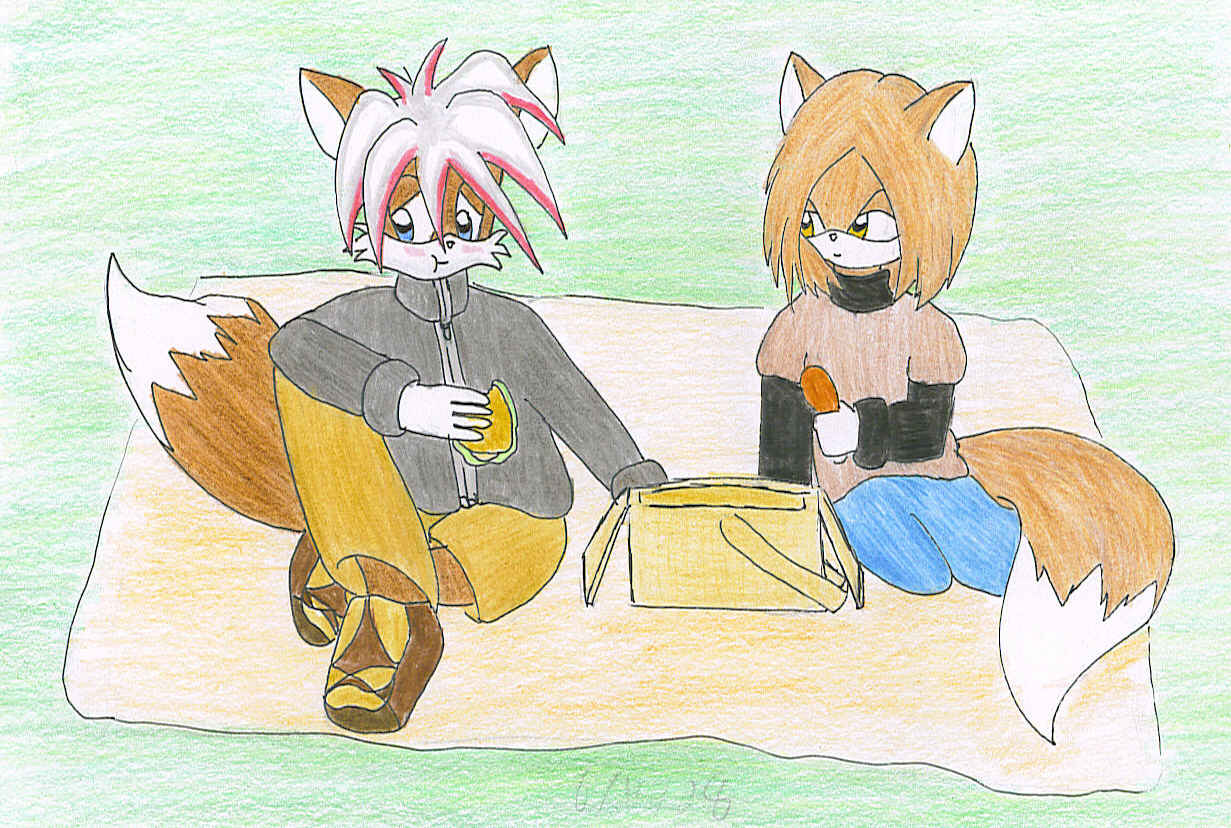 Gift: Picnic by Christina_the_Goldenfox