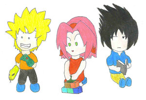 Team 7 Toddlers by Christina_the_Goldenfox