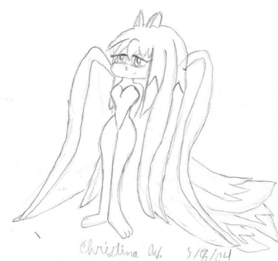 Christina With Wings by Christina_the_Goldenfox