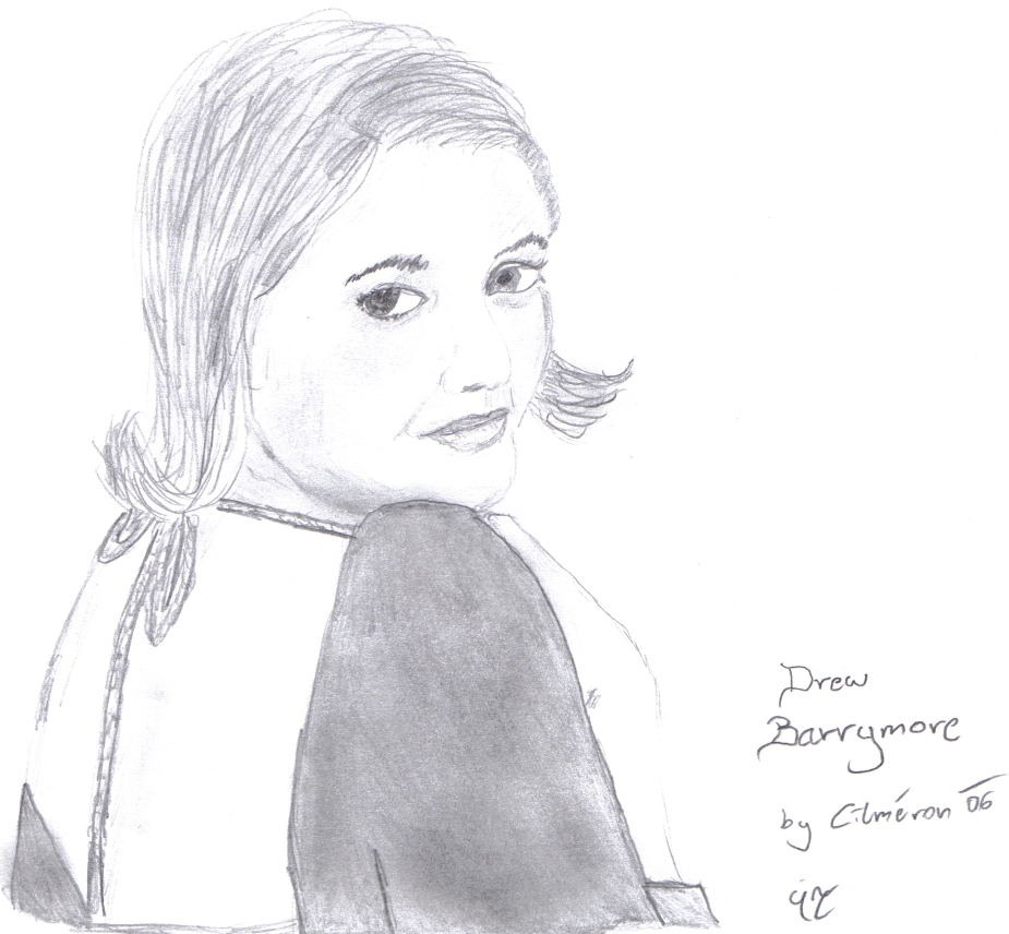 Drew Barrymore by Cilmeron