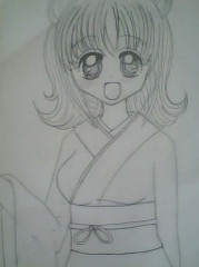 Lucia-chan~ (sketch) by CinnamonChan