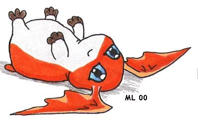 Adorable Patamon by Cky