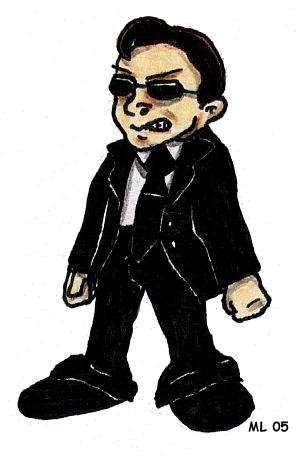 Agent Smith (cartoon) by Cky