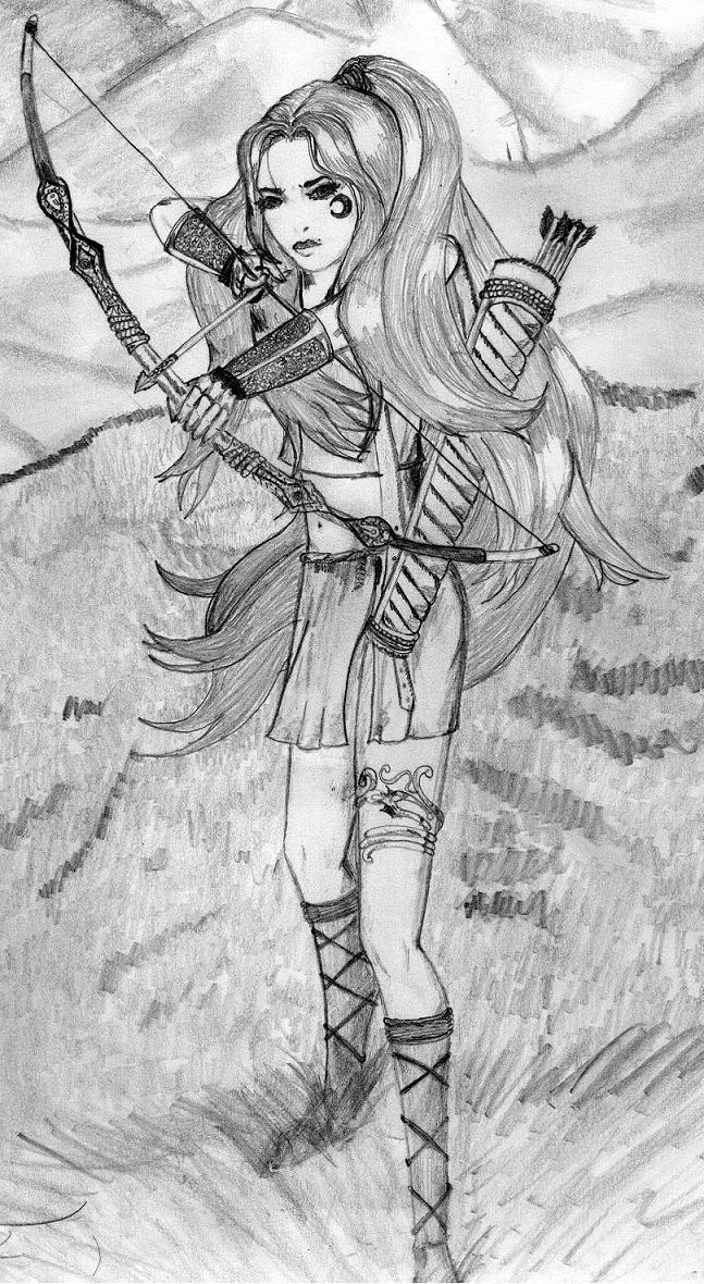 Female Archer by CleoKat