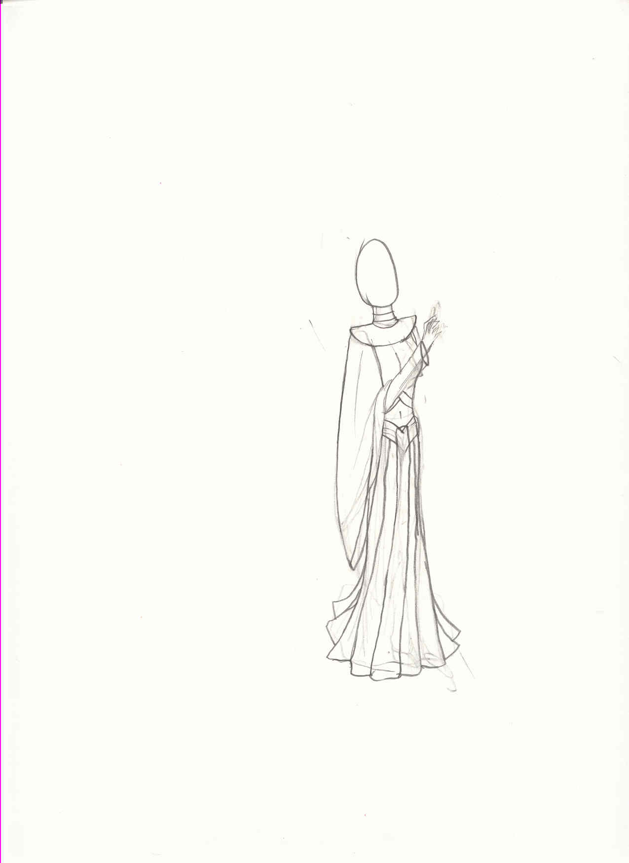 Egyptian Priestess (Rough Sketch Version) by Cleopatra