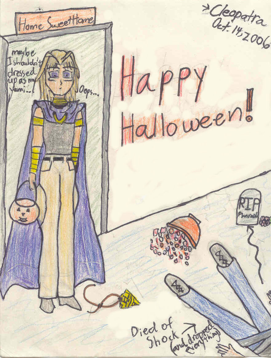 Happy Halloween -Yugioh Style! by Cleopatra