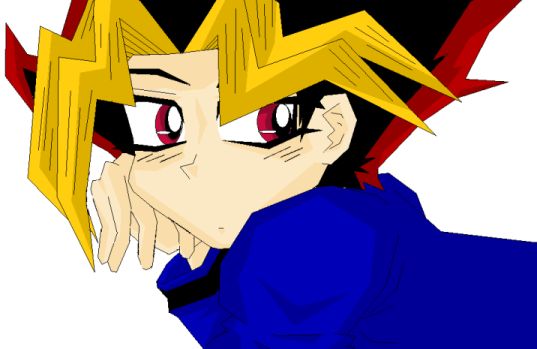 Yami on Paint >.>; by CloakedVampire