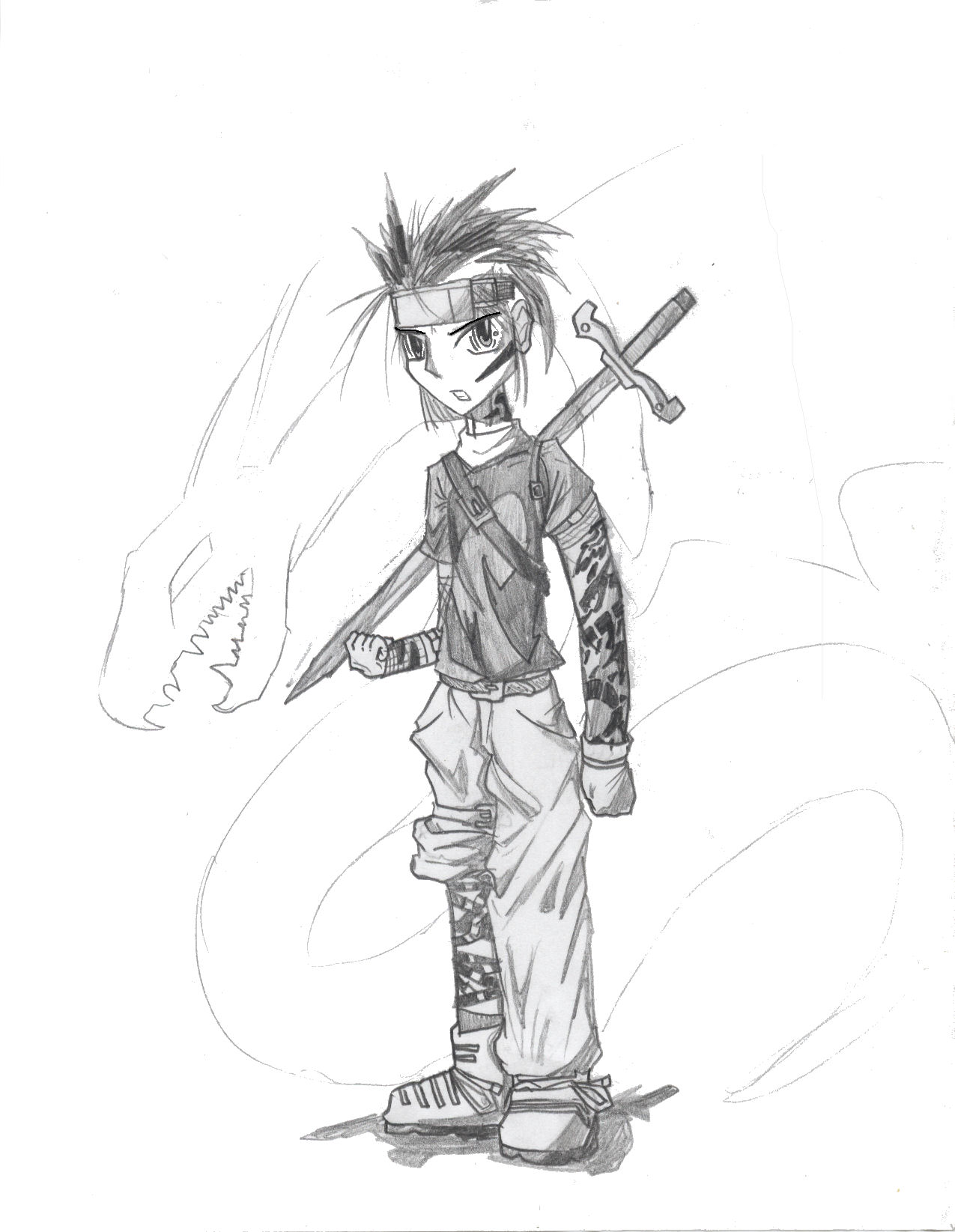 Ketin, Dragonwarrior by Cloud36