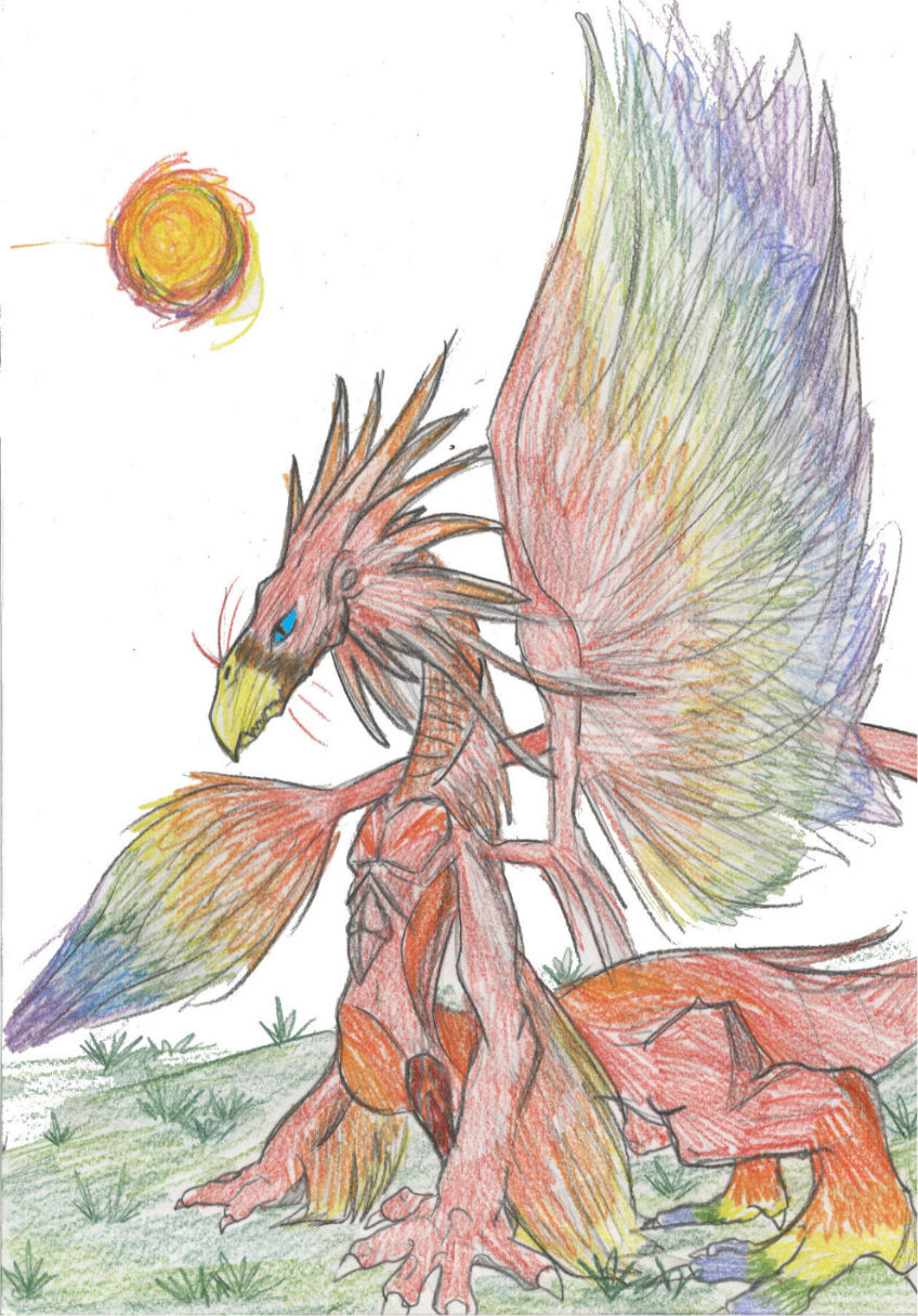 The Phoenix Dragon by Cloud36
