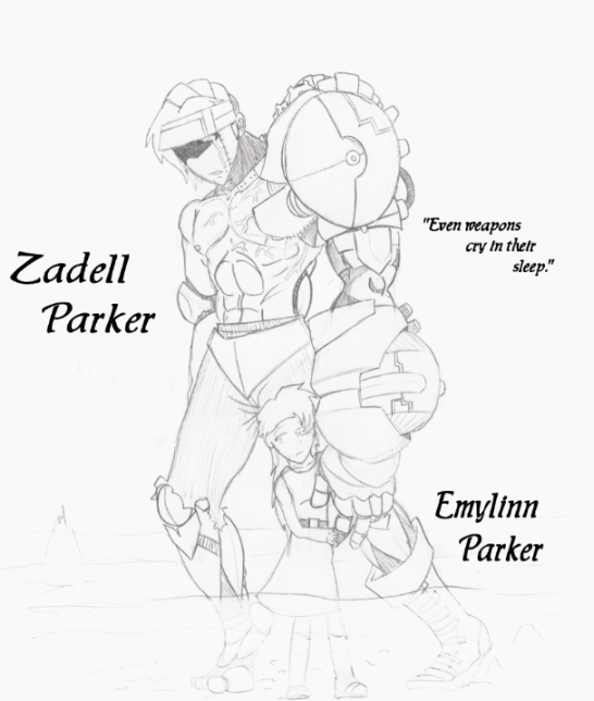 Zadell Parker: Humanoid by Cloud36